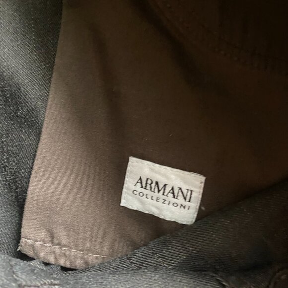 Armani Collezioni mens jeans sz 33 gray slim fit zip fly - Picture 6 of 6